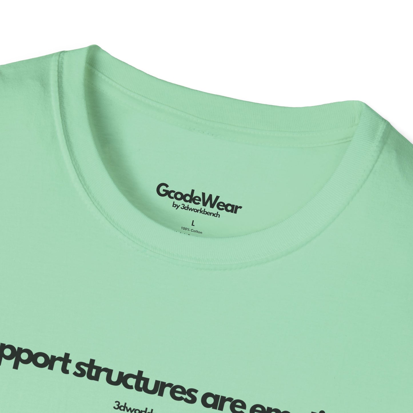 My support structures are emotional - Regular Fit Tee