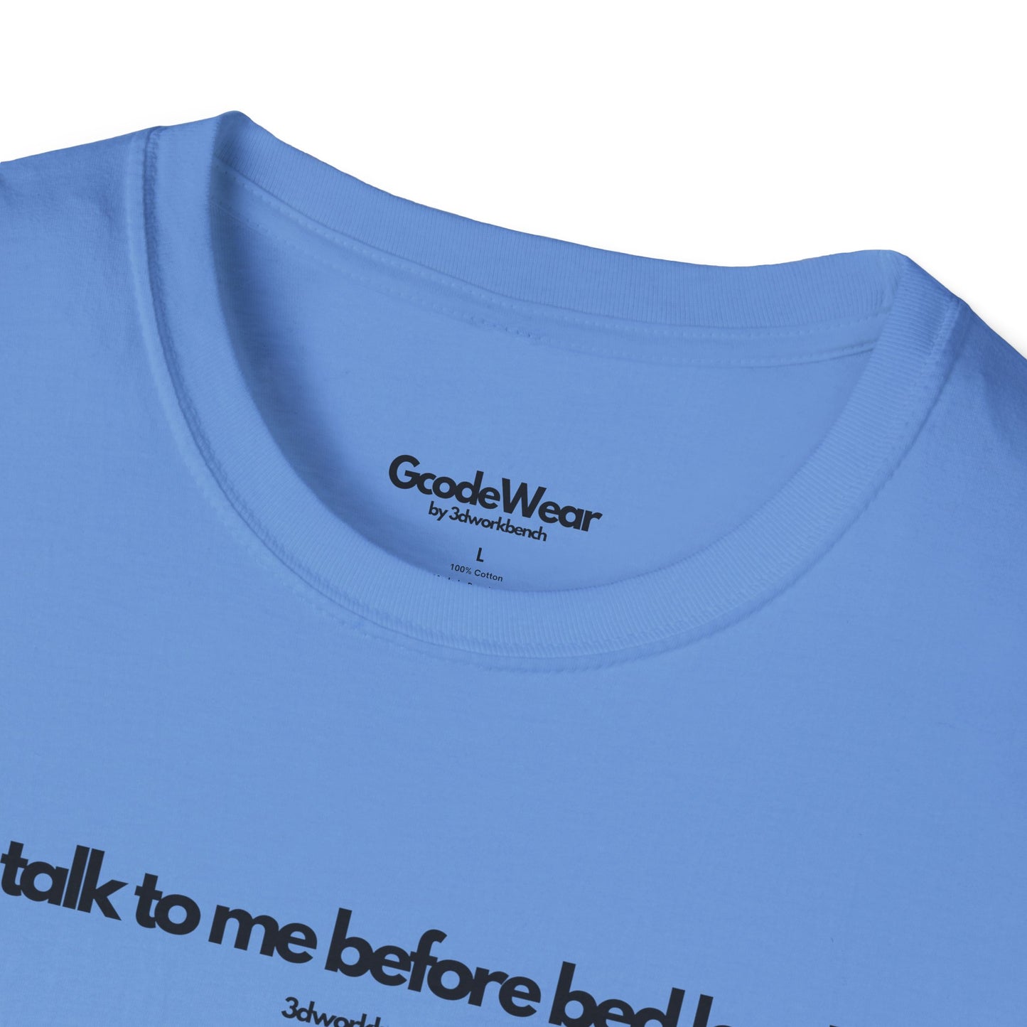 Don't talk to me before bed leveling - Regular Fit Tee