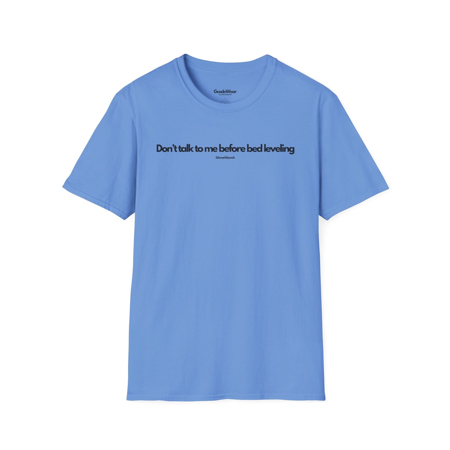 Don't talk to me before bed leveling - Regular Fit Tee