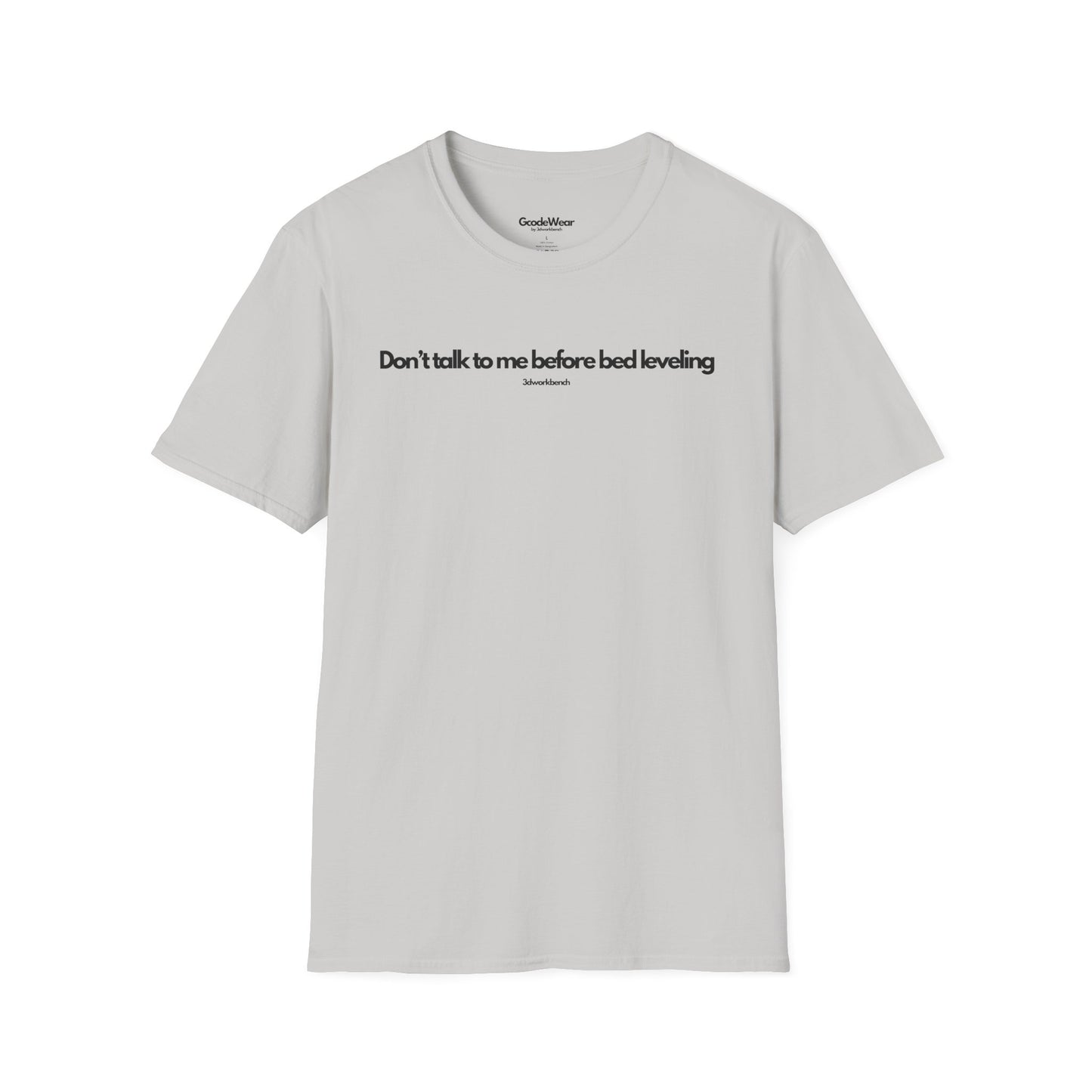 Don't talk to me before bed leveling - Regular Fit Tee